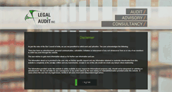 Desktop Screenshot of legalauditinc.com