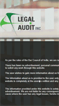 Mobile Screenshot of legalauditinc.com